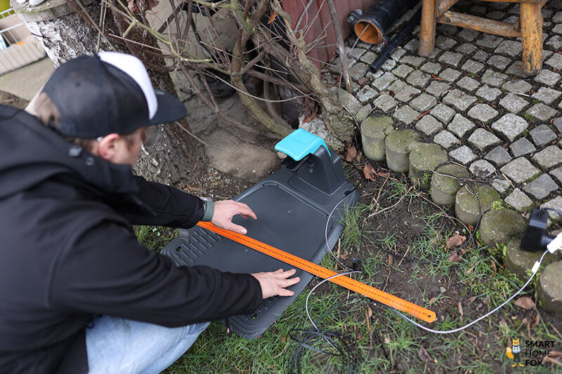 Gardena Sileno Life Dockingstation platzieren